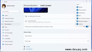 Windows 11-Grundlagen:So personalisieren Sie Ihr Hintergrundbild und Ihren Sperrbildschirm 