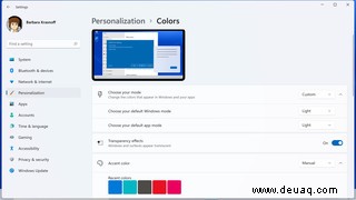 Windows 11-Grundlagen:So personalisieren Sie Ihr Hintergrundbild und Ihren Sperrbildschirm 