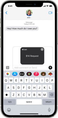 So verwenden Sie Apple Pay Cash auf dem iPhone 