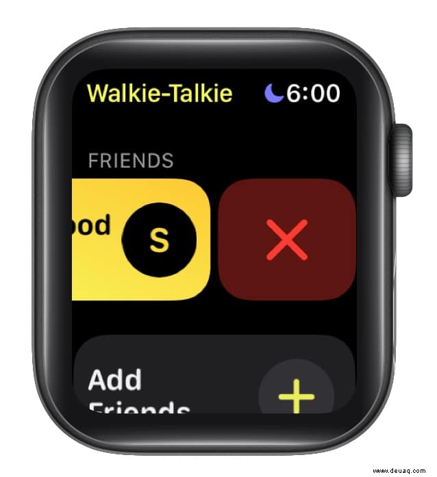 So verwenden Sie Walkie-Talkie auf der Apple Watch 
