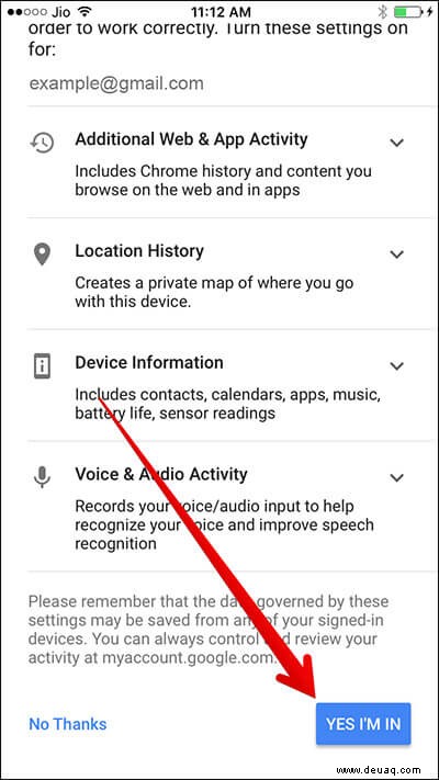 So richten Sie Google Assistant auf iPhone und iPad ein und verwenden es 