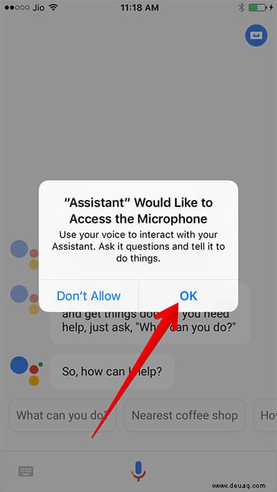 So richten Sie Google Assistant auf iPhone und iPad ein und verwenden es 