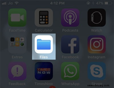 So passen Sie Tags in der Datei-App in iOS 11 auf dem iPhone an 