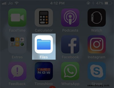 So passen Sie Tags in der Datei-App in iOS 11 auf dem iPhone an 