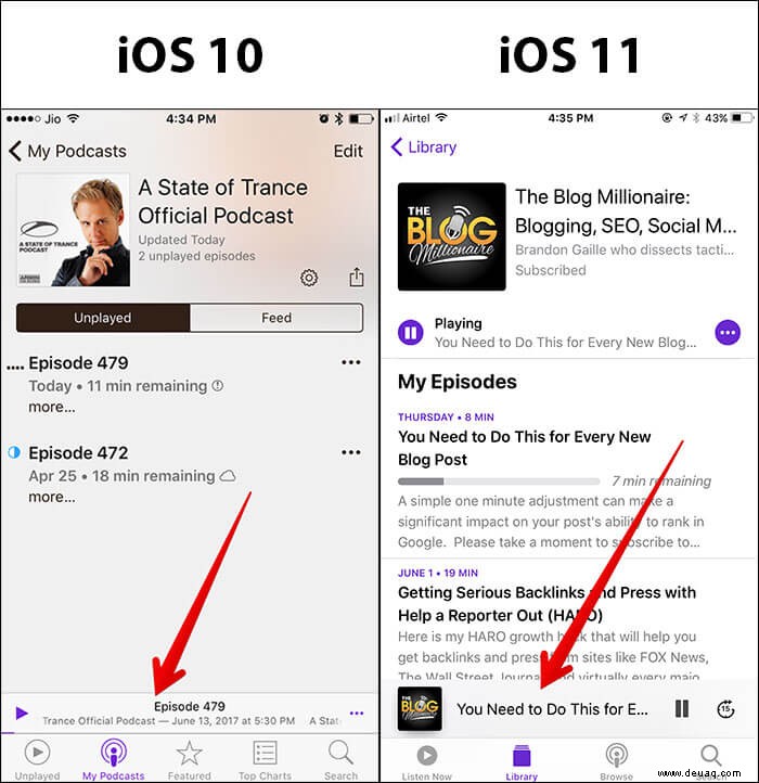 So erhöhen Sie die Podcast-Wiedergabegeschwindigkeit auf iPhone und iPad 