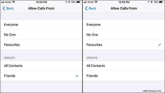 So verwalten Sie bevorzugte Kontakte auf dem iPhone 