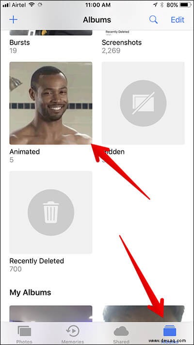 So speichern und sehen Sie GIFs auf iPhone und iPad in iOS 11 