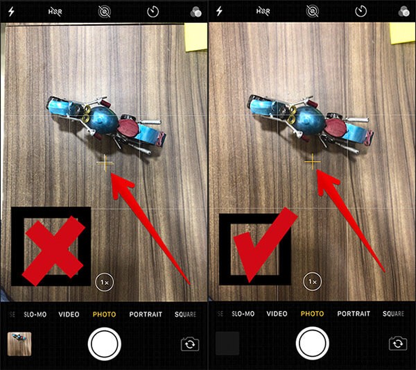 So aktivieren und verwenden Sie das Camera Level Tool auf iPhone und iPad 