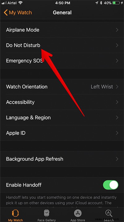 So aktivieren Sie „Nicht stören“ automatisch für Workouts auf der Apple Watch 