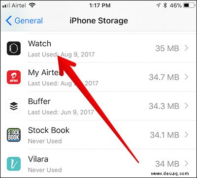 So löschen Sie Apple Watch-Backups vom iPhone 