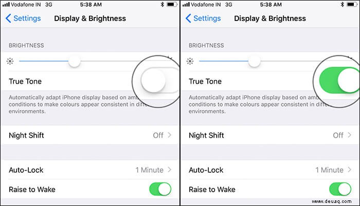 So deaktivieren Sie die True Tone-Anzeige auf iPhone und iPad Pro 