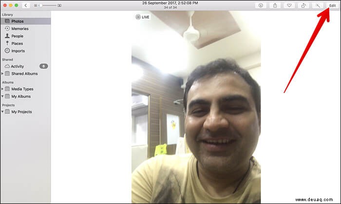 So erfassen Sie Live-Fotos von FaceTime Call auf dem Mac 