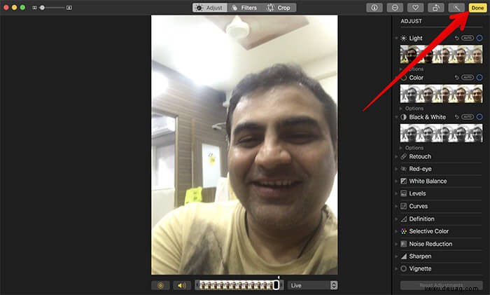 So erfassen Sie Live-Fotos von FaceTime Call auf dem Mac 