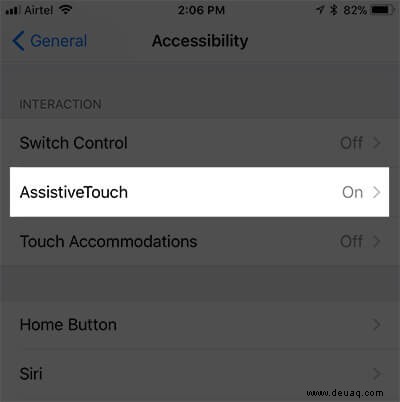 So reduzieren Sie die Sichtbarkeit von AssistiveTouch auf iPhone und iPad 