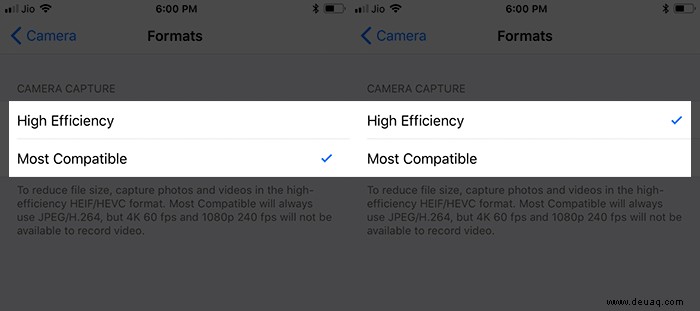 So nehmen Sie 4K-Videos mit 60 FPS auf dem iPhone auf 