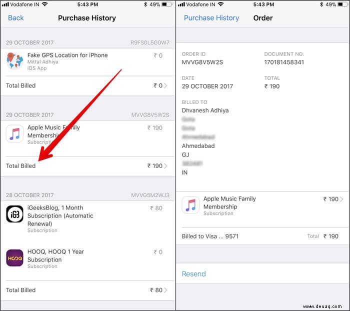 Anzeigen des detaillierten App Store- und iTunes-Kaufverlaufs von iPhone und iPad [How-to] 