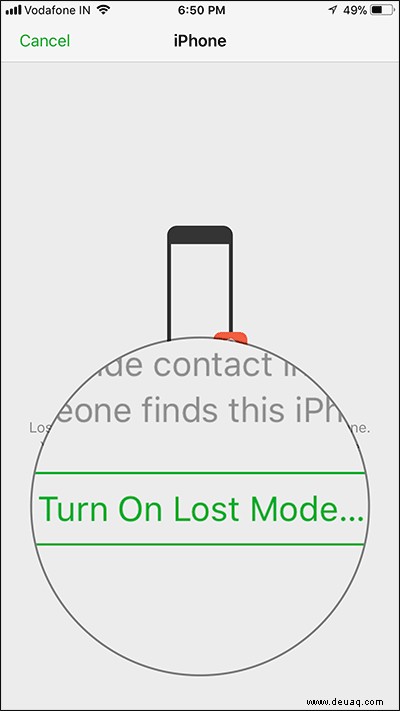 So aktivieren Sie den verlorenen Modus auf iPhone und iPad 