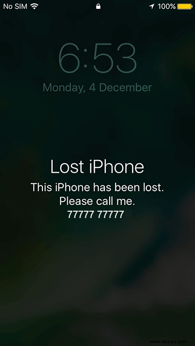So aktivieren Sie den verlorenen Modus auf iPhone und iPad 
