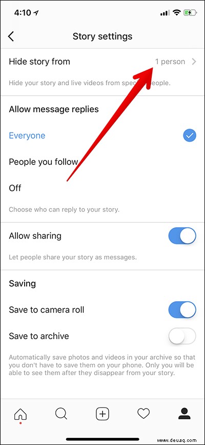 So verstecken Sie Instagram-Geschichten vor jemandem auf dem iPhone 