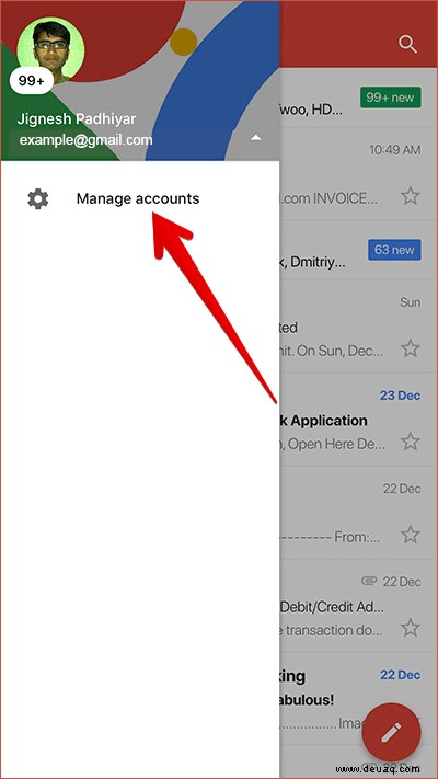 So fügen Sie E-Mail-Konten von Drittanbietern zur Google Mail-App auf dem iPhone oder iPad hinzu 