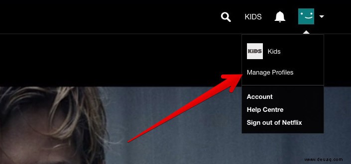 So stellen Sie die Kindersicherung im Netflix-Konto ein 