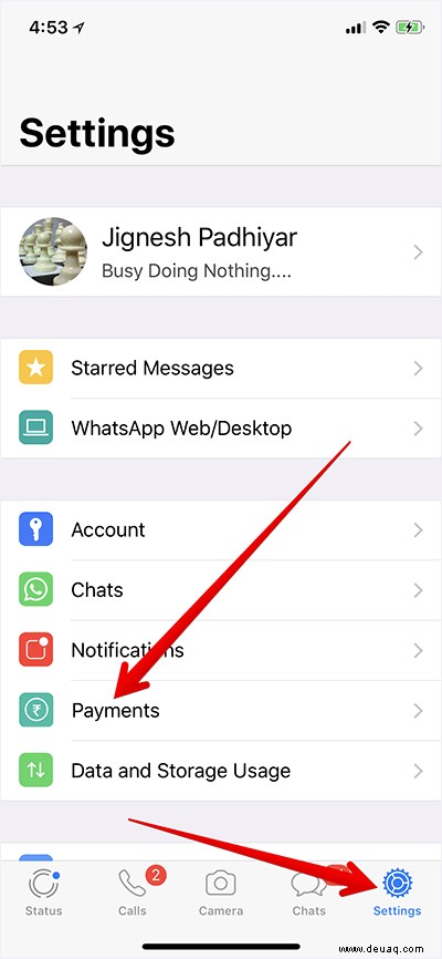 So richten Sie WhatsApp Payment auf iPhone und Android ein und verwenden es 