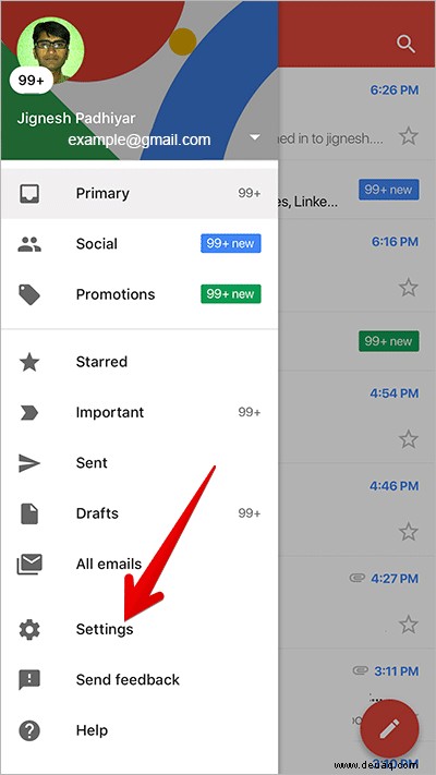 So ändern Sie E-Mail-Benachrichtigungen in Gmail auf iPhone, iPad und Computer 