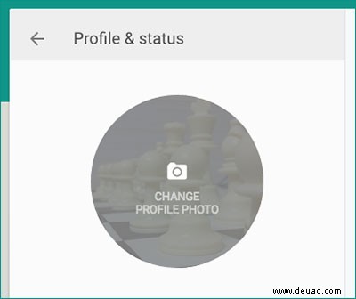 So ändern Sie das WhatsApp-Profilbild von WhatsApp Web 