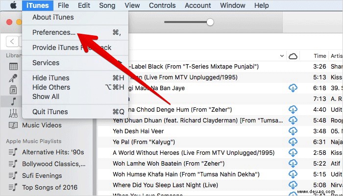 So fügen Sie Songs zu einer Playlist in Apple Music hinzu, ohne sie zur Bibliothek hinzuzufügen 
