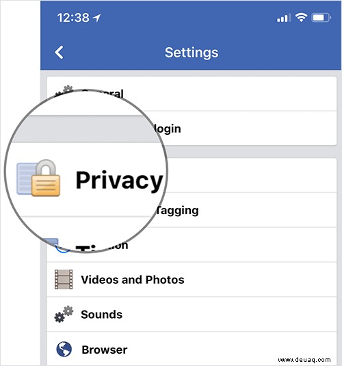So verbergen Sie das Facebook-Profil vor Suchmaschinen 