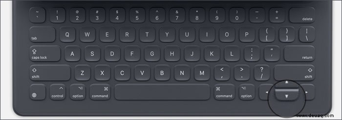 So verwenden Sie Apple Smart Keyboard-Kurzbefehle auf dem iPad Pro 