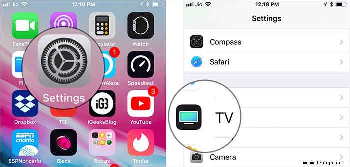 So löschen Sie den TV-App-Spielverlauf auf iPhone und iPad 