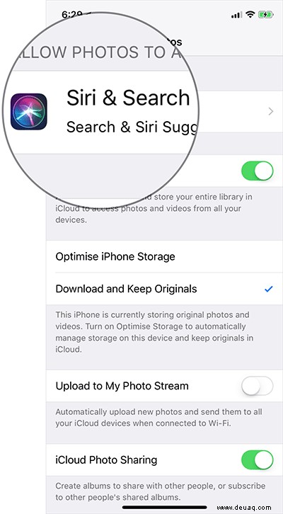 Verhindern, dass Ihre Fotoinformationen in der Suche auf dem iPhone oder iPad angezeigt werden [Anleitung] 