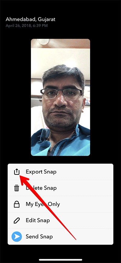 So speichern Sie Snapchat-Videos und -Fotos auf dem iPhone 