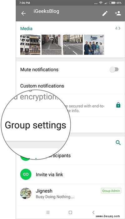 So erlauben Sie nur dem Administrator, Gruppennachrichten in WhatsApp zu senden 