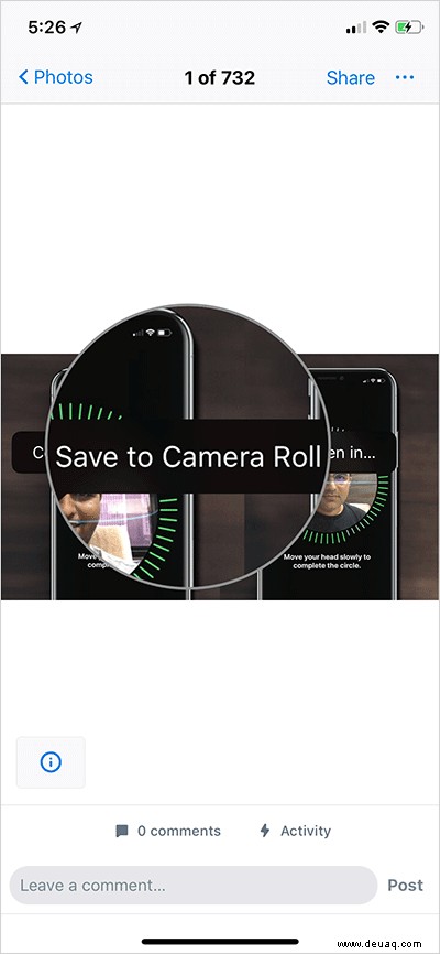 So laden Sie Fotos von Dropbox auf iPhone, iPad, Mac oder Windows herunter 