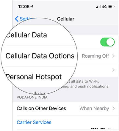 So aktivieren Sie Datenroaming auf dem iPhone 