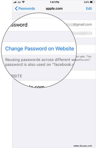 So erlauben Sie Safari, Passwörter für Websites auf dem iPhone zu speichern 