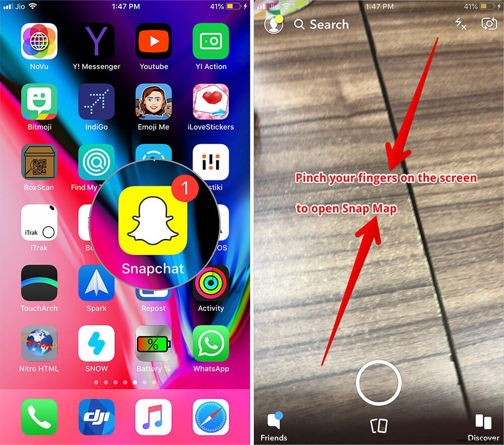 So deaktivieren Sie den Standort in Snapchat auf iPhone und Android 