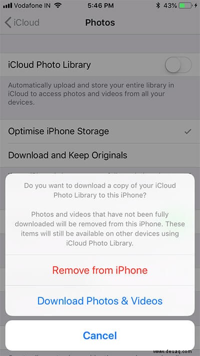 So deaktivieren Sie die iCloud-Fotobibliothek auf iPhone, Mac und Apple TV 
