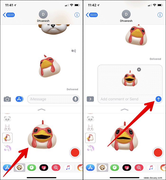 Wie verwende ich Animoji auf dem iPhone X und iPhone XR? 