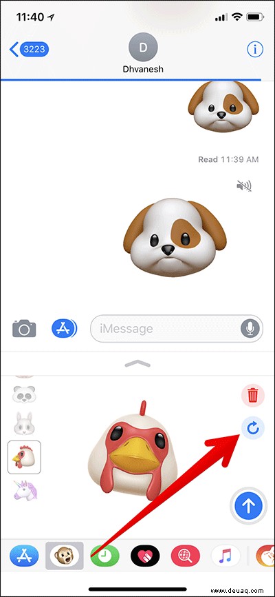 Wie verwende ich Animoji auf dem iPhone X und iPhone XR? 