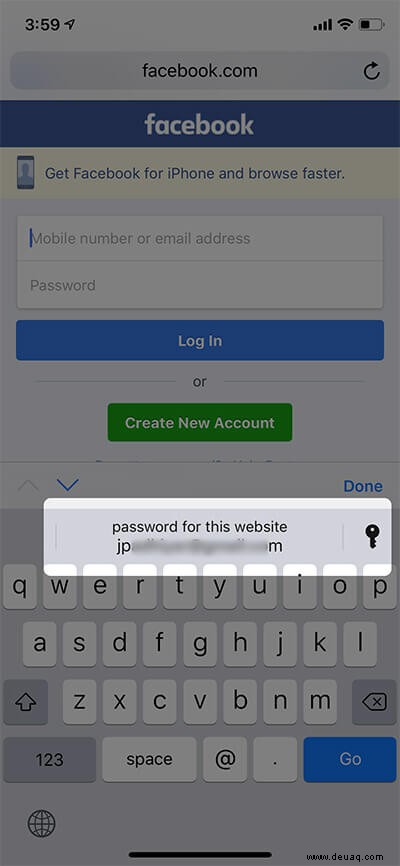 So füllen Sie Passwörter und Kreditkarteninformationen in Safari mit Face ID auf dem iPhone automatisch aus 