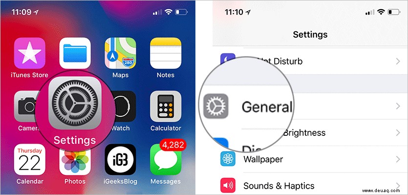 So verhindern Sie, dass die iPhone-Seitentaste unbeabsichtigt Siri aktiviert 