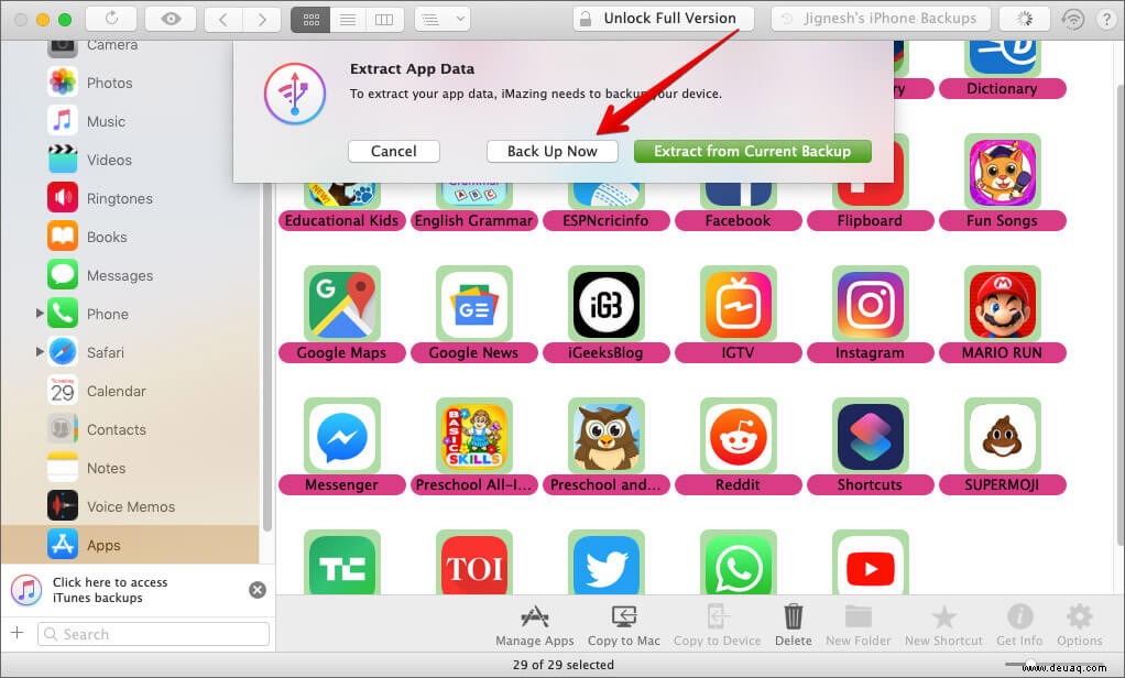 So sichern und installieren Sie iPhone-Apps von Mac/Windows ohne iTunes 