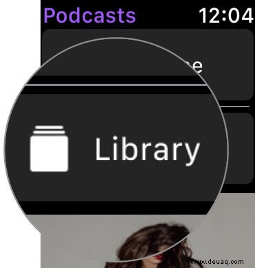 So hören Sie Podcasts auf der Apple Watch 