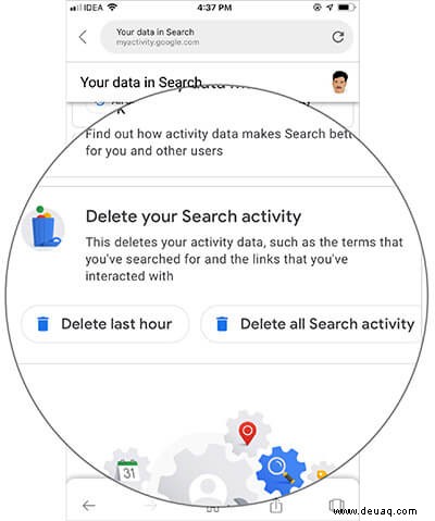 So löschen Sie die Google-Suchaktivität auf iPhone, iPad, Android oder Computer 