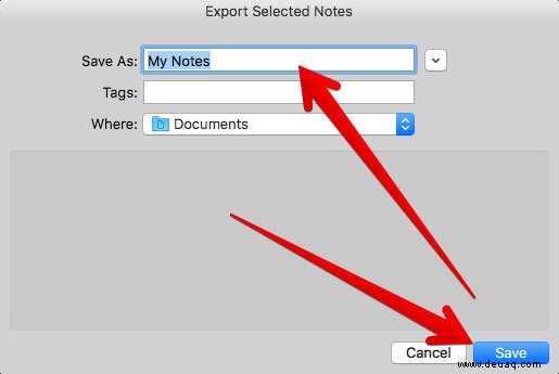 So übertragen Sie Dateien von Evernote zu Apple Notes 