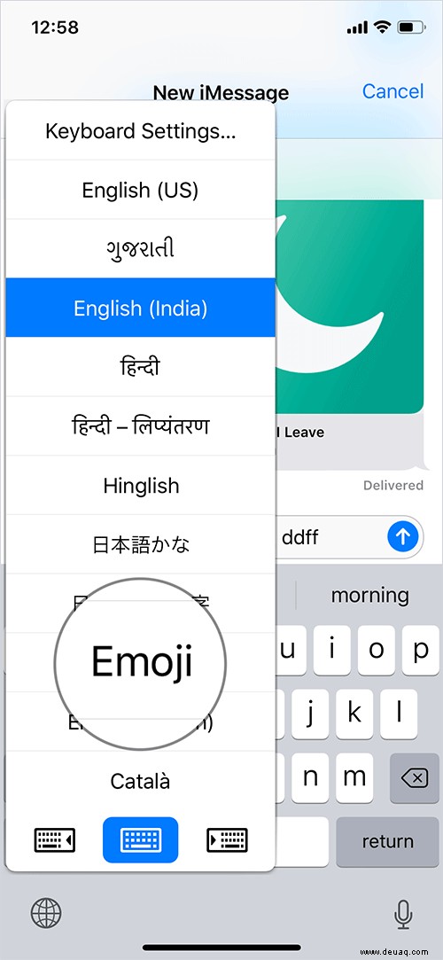 So beheben Sie, dass die prädiktive Emoji-Tastatur auf dem iPhone oder iPad nicht funktioniert 