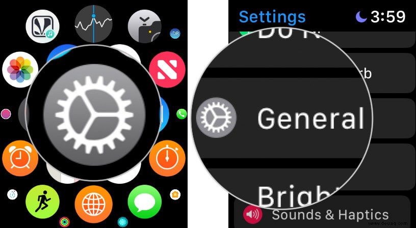 So verwenden Sie die Trainings-App auf der Apple Watch 